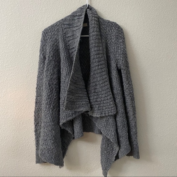LOFT Sweaters - 🛍MOVING SALE🛍LOFT Grey Knit Cardigan